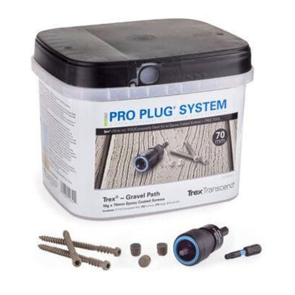 Trex Starborn ProPlug System (350 Screws and 350 Plugs per Tub) - All Colours