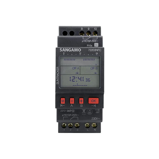 Sangamo 72203NFC Suntracker 7 Day Dual Channel 2 Module Timer NFC Enabled