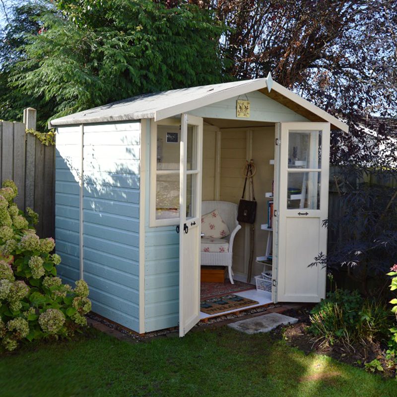 Shire Haddon Shiplap Summerhouse - 7ft x 5ft 