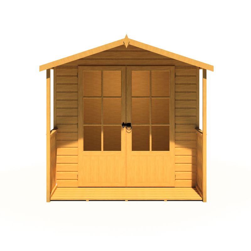 Shire Alnwick Shiplap Summerhouse - 7ft x 7ft 