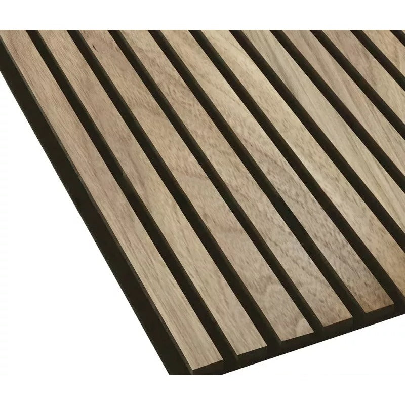 Wooden Slat Acoustic Wall Panel 2400mm x 600mm x 21mm - All Colours