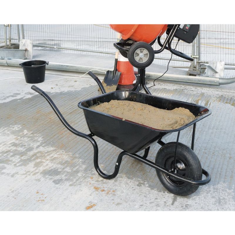 Draper Metal Tray Contractors Wheelbarrow