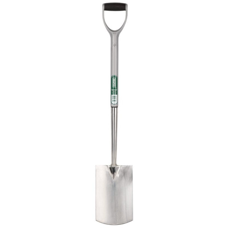 Draper Stainless Steel Garden Spade with Soft Grip - All Sizes