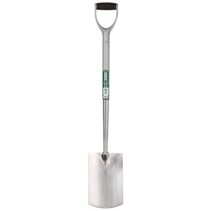 Draper Stainless Steel Garden Spade with Soft Grip - All Sizes