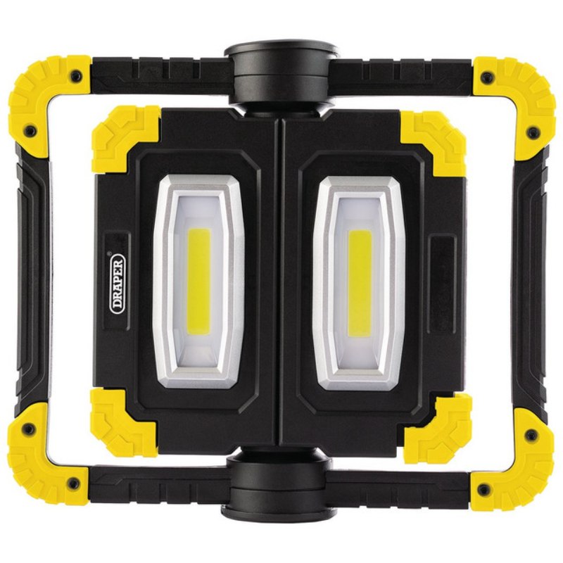 Draper Twin Cob Led Rechargeable Worklight - 850 Lumens