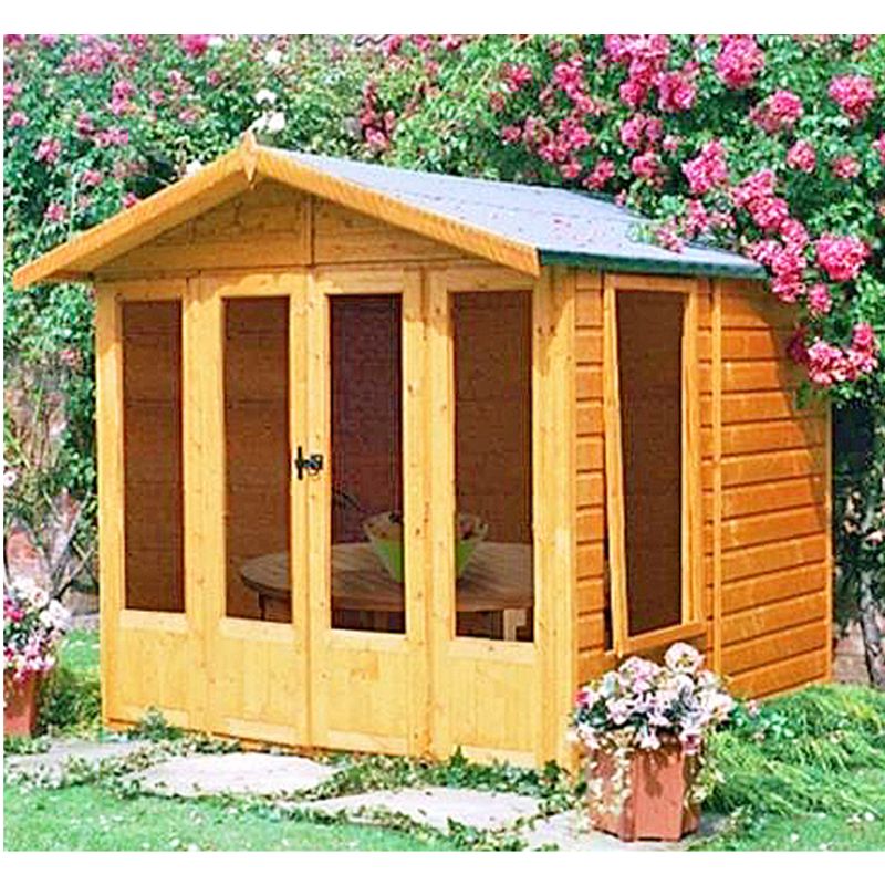 Shire Parham Shiplap Summerhouse - 7ft x 7ft