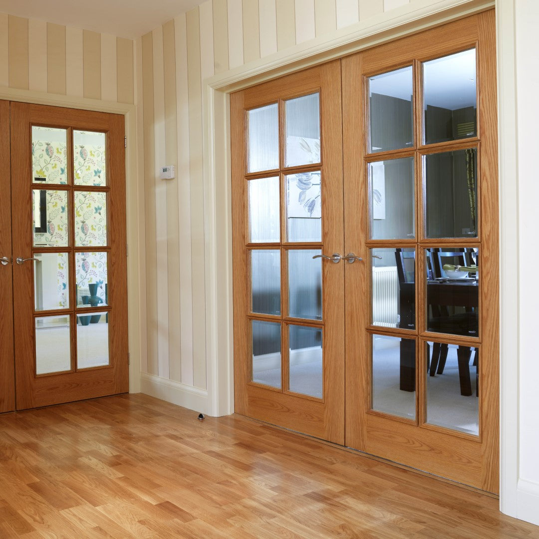 Image for JB Kind Traditional 11-8Vn Oak Unfinished Internal Door