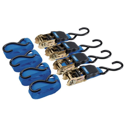 Draper Ratcheting Tie Down Strap Set