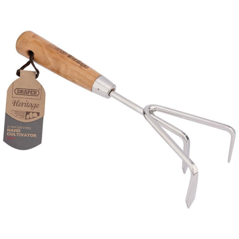 Draper Stainless Steel Hand Cultivator