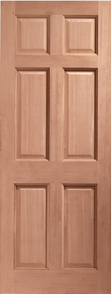 Image for XL Joinery Colonial 6 Panel External Hardwood Door (Dowelled)