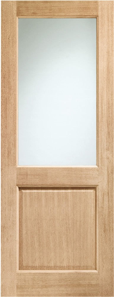 Image for XL Joinery 2XG Double Glazed External Oak Door (Dowelled) with Clear Glass