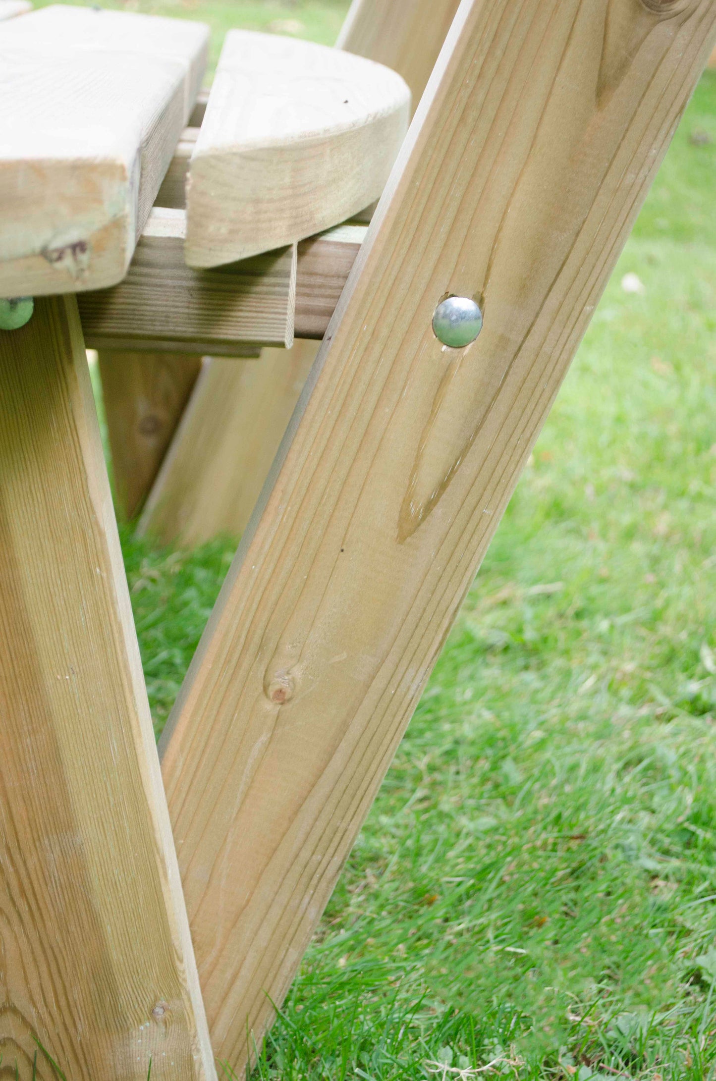 Image for Forest Circular Picnic Table with Seat Backs