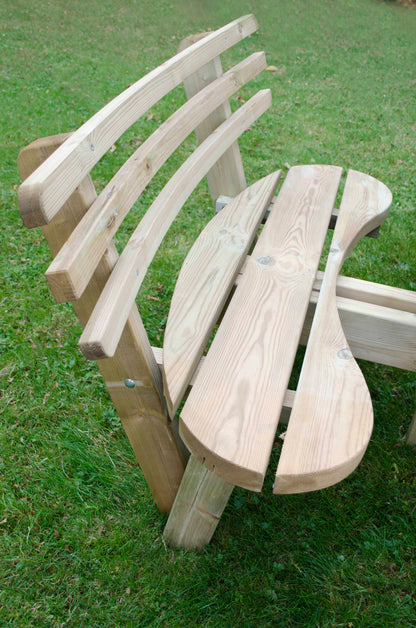 Image for Forest Circular Picnic Table with Seat Backs