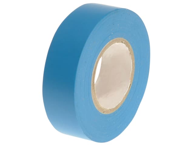 Image for Faithfull PVC Electrical Tape Blue 19mm x 20m