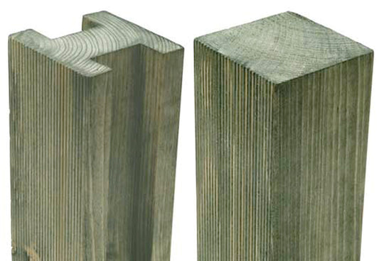 Image for Forest Reeded Slotted Post - H 240cm x W 94cm x D 94cm