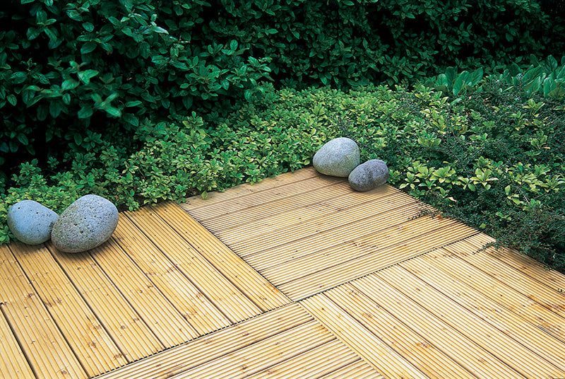 Image for Forest Patio Deck Tile - 90x90cm - Pack of 4