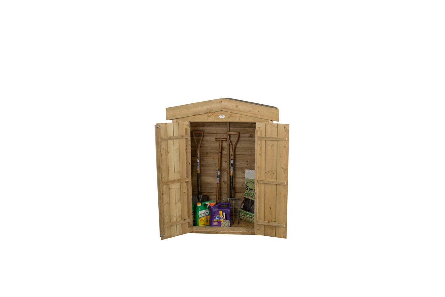 Image for Forest Pressure Treated Apex Garden Store - 3.6ft x 4.6ft