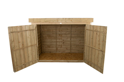 Image for Forest Pressure Treated Pent Large Outdoor Store - 6.4ft x 4.9ft