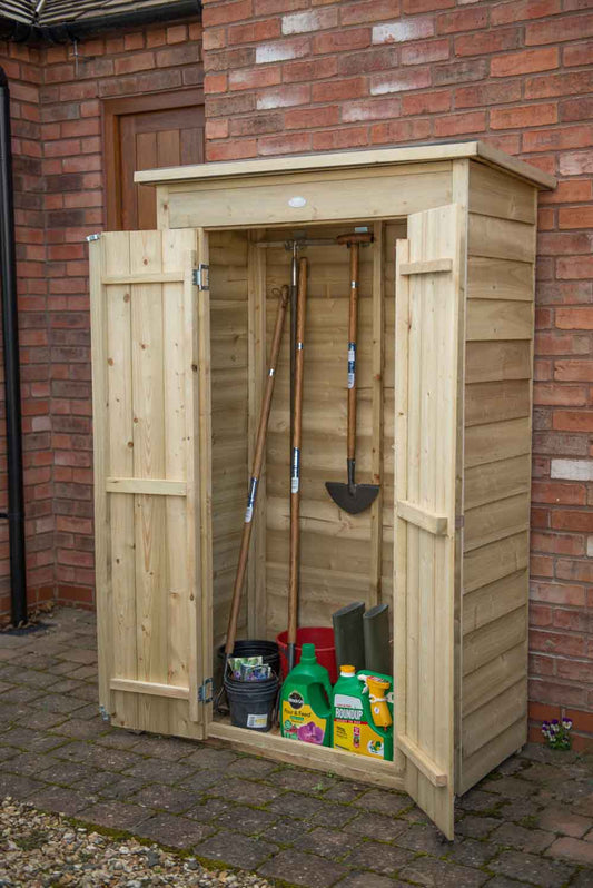 Image for Forest Pressure Treated Pent Tall Garden Store - 3.6ft x 5.10ft