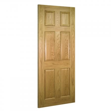 Image for Deanta Oxford Interior Oak Door -