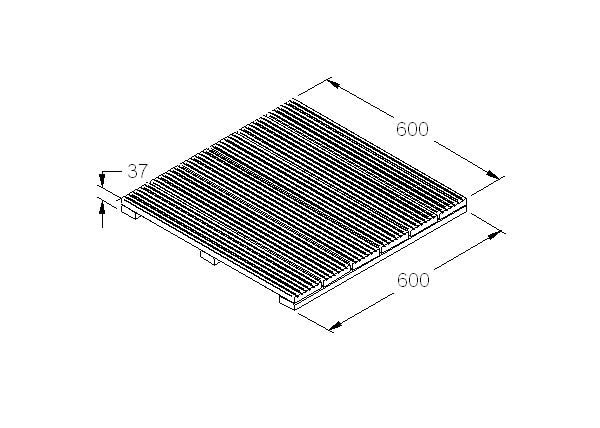 Image for Forest Patio Deck Tile - 60x60cm - Pack of 4