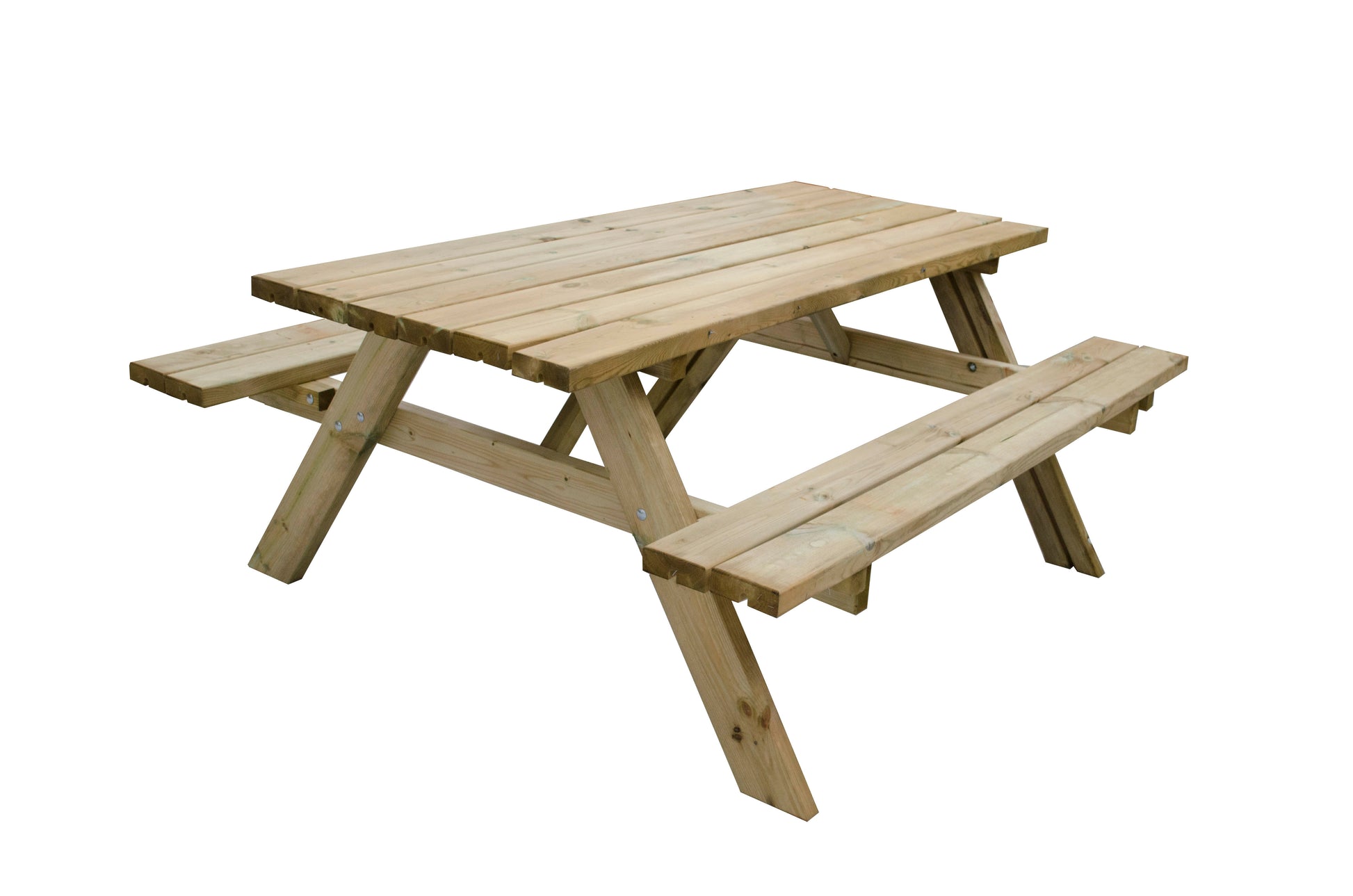 Image for Forest Rectangular Picnic Table - Large