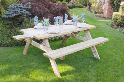 Image for Forest Rectangular Picnic Table - Large