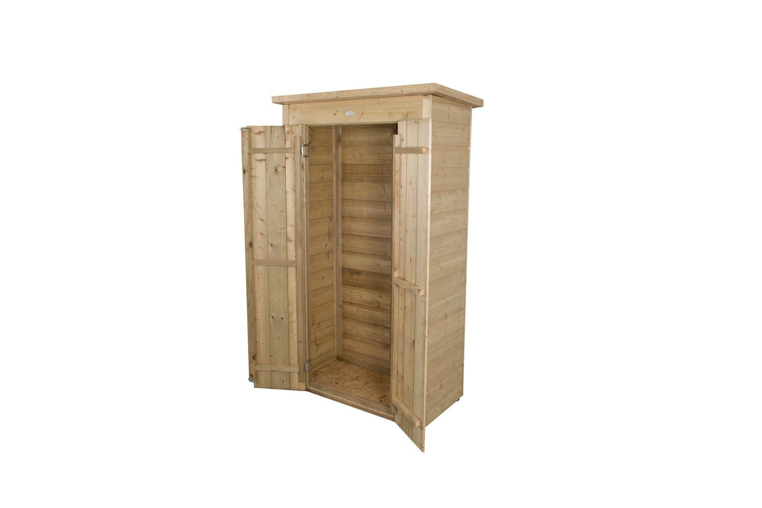 Image for Forest Pressure Treated Shiplap Pent Tall Garden Store - 3.6ft x 5.10ft