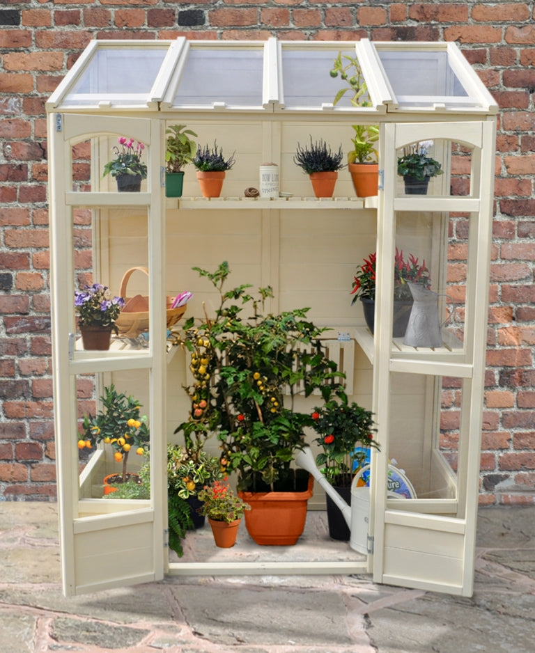 Image for Forest Victorian Tall Wall Greenhouse - 4.8ft x 6.5ft