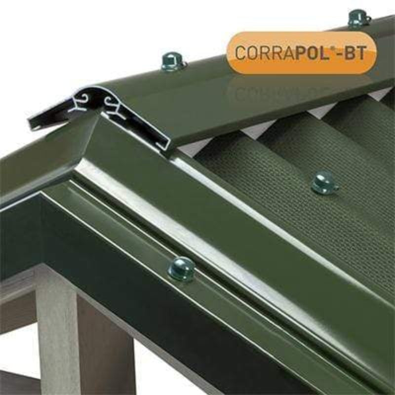 Corrapol-BT Aluminium Super Ridge Bar Set - All Sizes & Colours