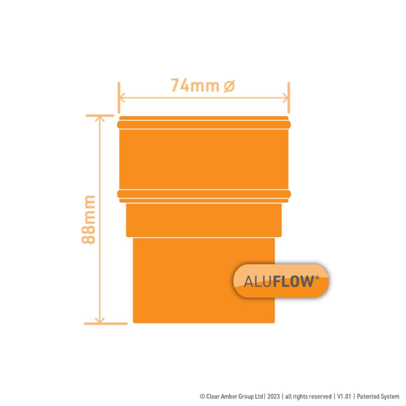 Downpipe Connector - All Colours