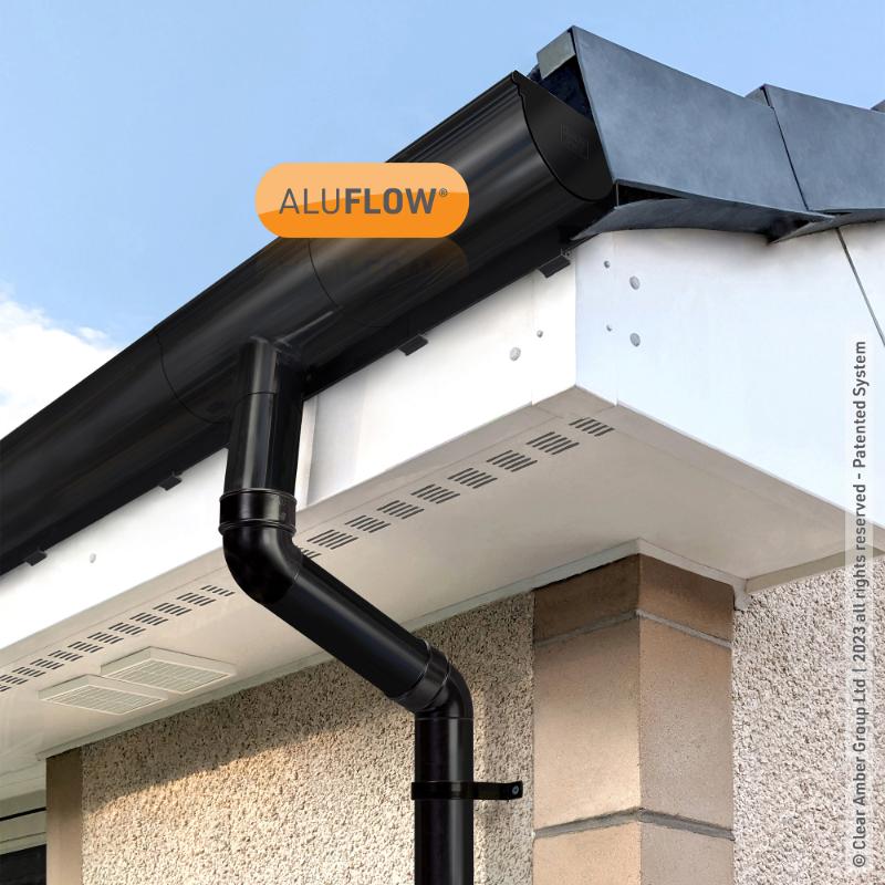 Gutter Deepflow Union Black - All Colours