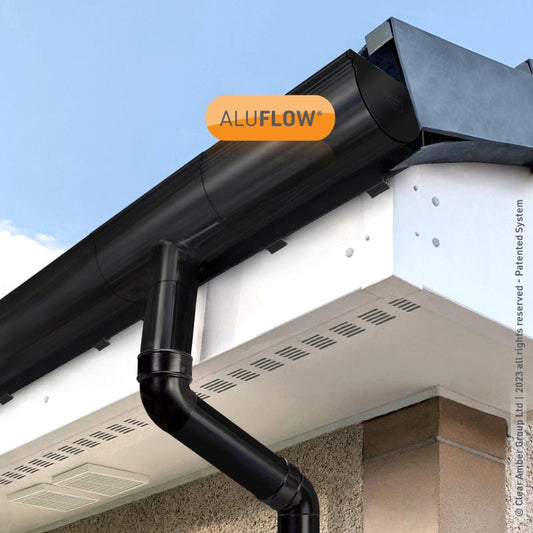 Gutter Deepflow RH Stopend - All Colours