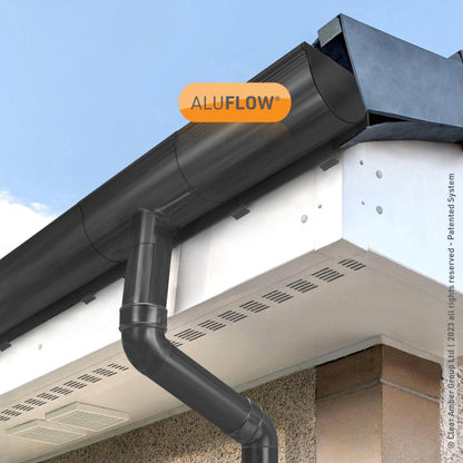 Gutter Deepflow RH Stopend - All Colours