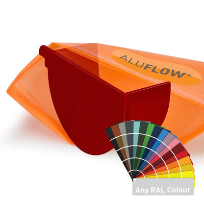 Gutter Deepflow RH Stopend - All Colours