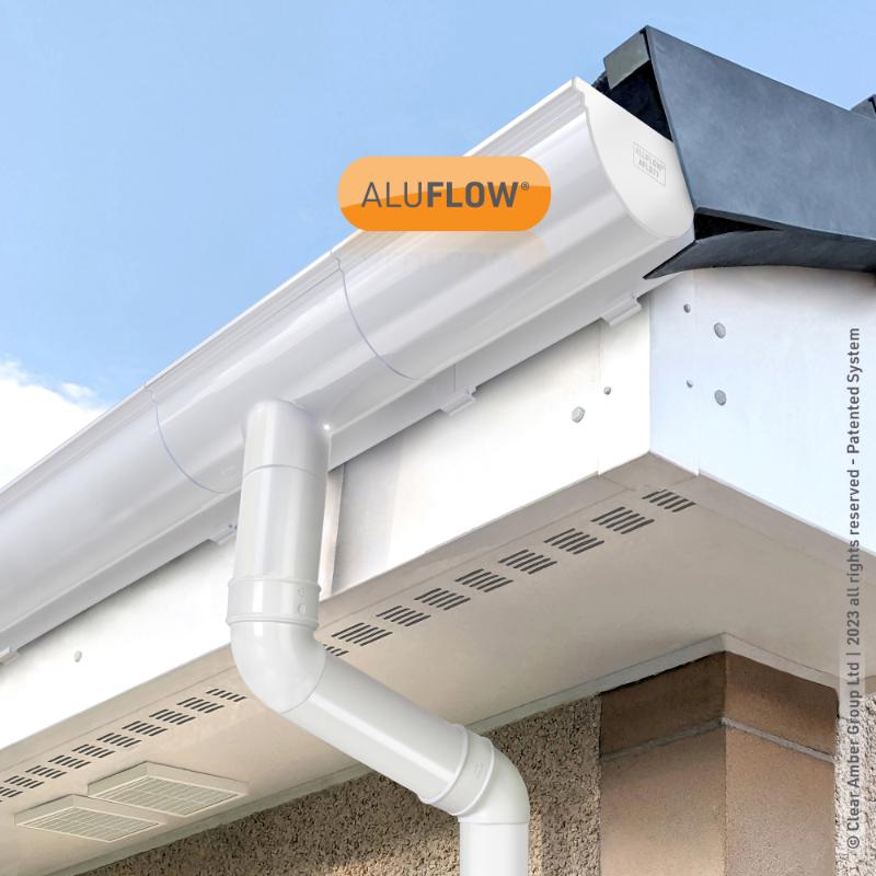 Gutter Deepflow RH Stopend - All Colours