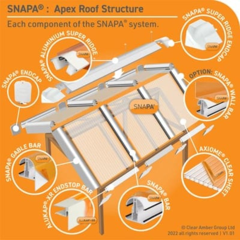 Snapa Super Ridge White - All Sizes