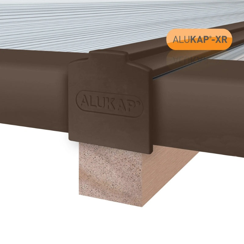 Alukap-XR 60mm Aluminium Bar with Rafter Gasket and End Cap - Full Range