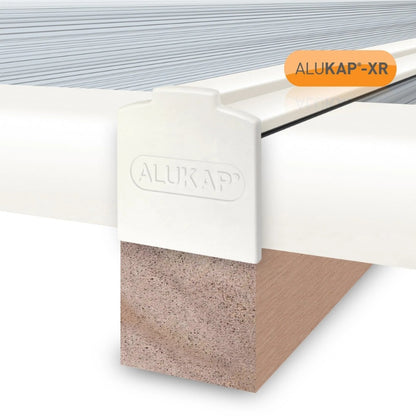 Alukap-XR 60mm Aluminium Bar 3.0m 55mm with Rafter Gasket and End Cap