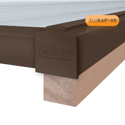 Alukap-XR 60mm Aluminium Gable Bar with Rafter Gasket and End Cap - All Lengths