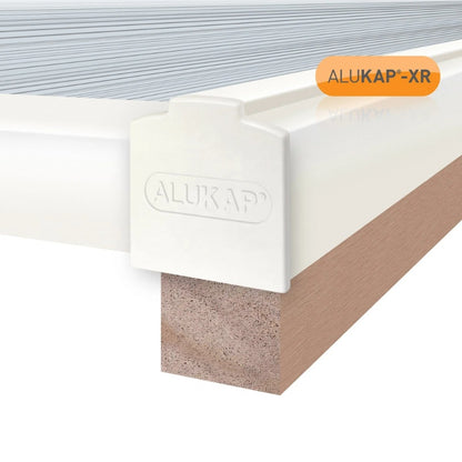 Alukap-XR 60mm Aluminium Gable Bar with Rafter Gasket and End Cap - All Lengths