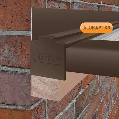 Alukap-XR 60mm Aluminium Wall Bar with Rafter Gasket and End Cap - All Lengths