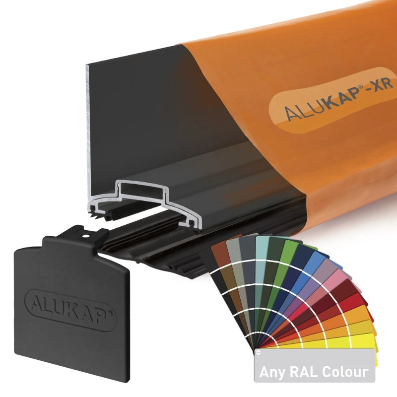 Alukap-XR 60mm Wall Bar 3.0m with Rafter Gasket and End Cap - All Colours