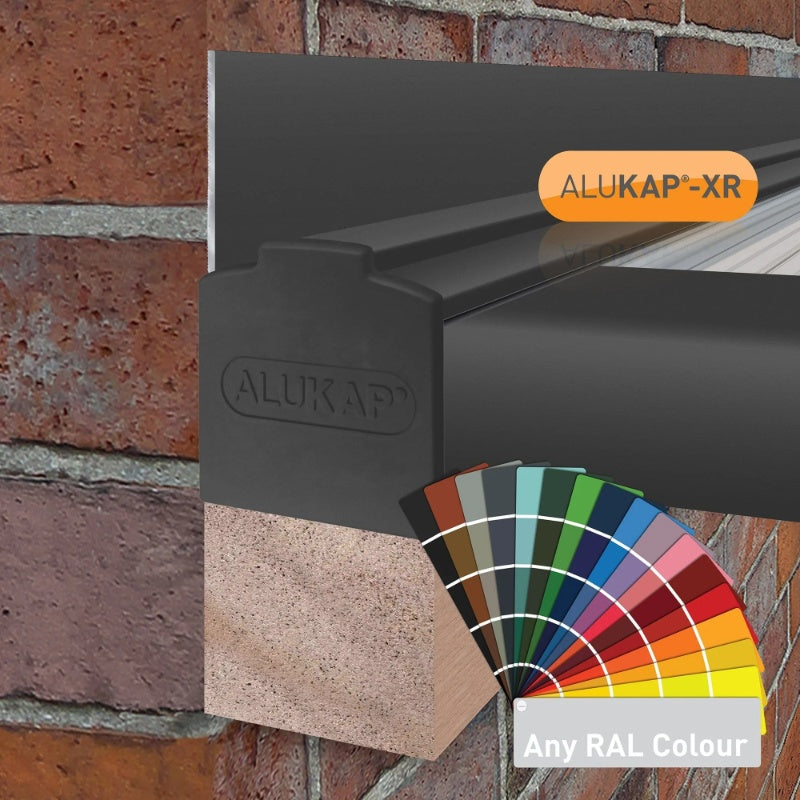 Alukap-XR 60mm Wall Bar 3.0m with Rafter Gasket and End Cap - All Colours