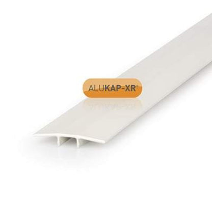 Alukap-XR Ridge Channel Snap Cover 6m White