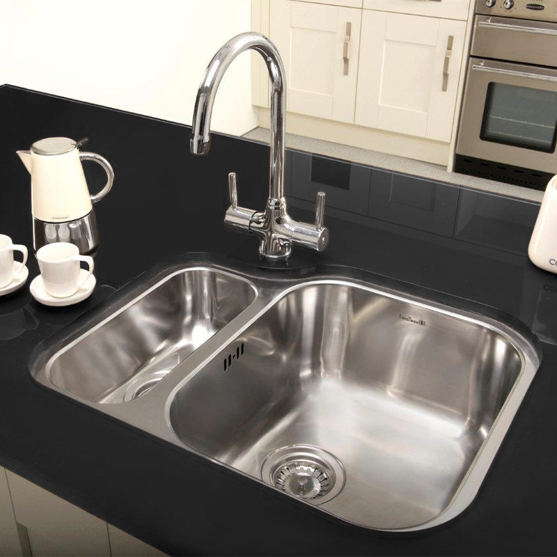 Reginox Elegance Alaska Stainless Steel Undermount Kitchen Sink