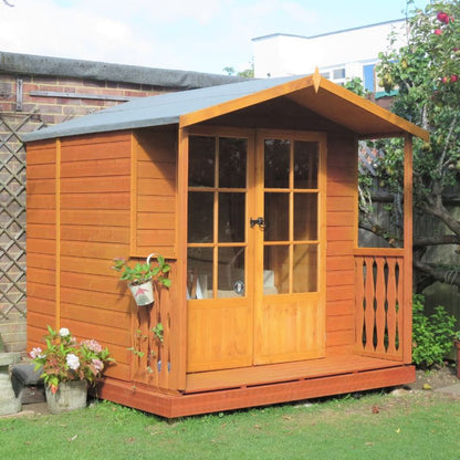 Shire Alnwick Shiplap Summerhouse - 7ft x 7ft 