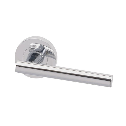 XL Joinery Loire Bathroom Door Handle Pack with Lock 75mm