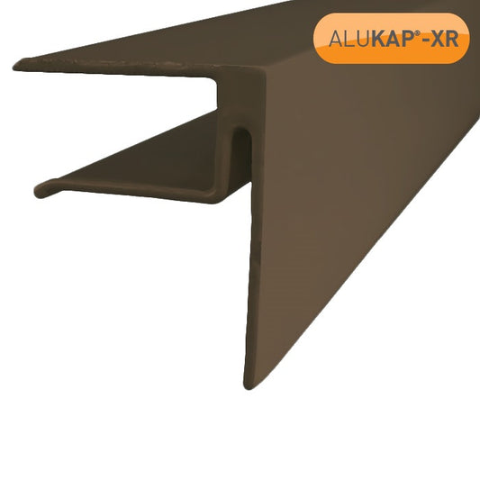 Image for ALUKAP-XR 16mm Endstop Bar Brown - 3.6m