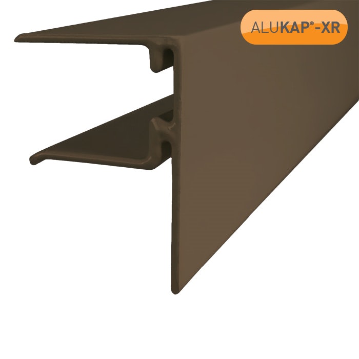 Image for ALUKAP-XR 25mm Endstop Bar Brown - 4.8m